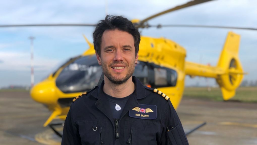 Pilot Rob Gleave promoted to Captain