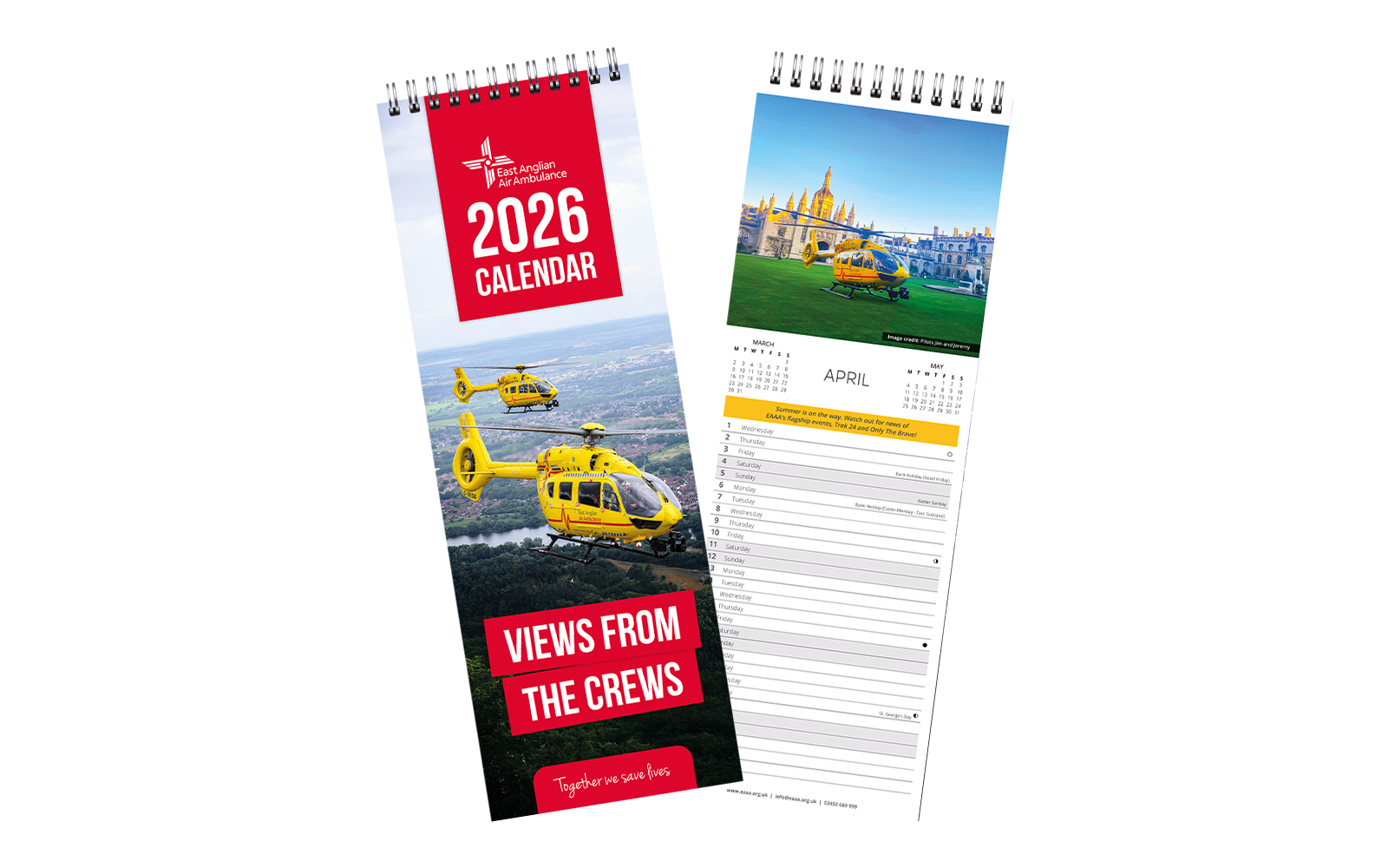 2026 Calendar - front and back