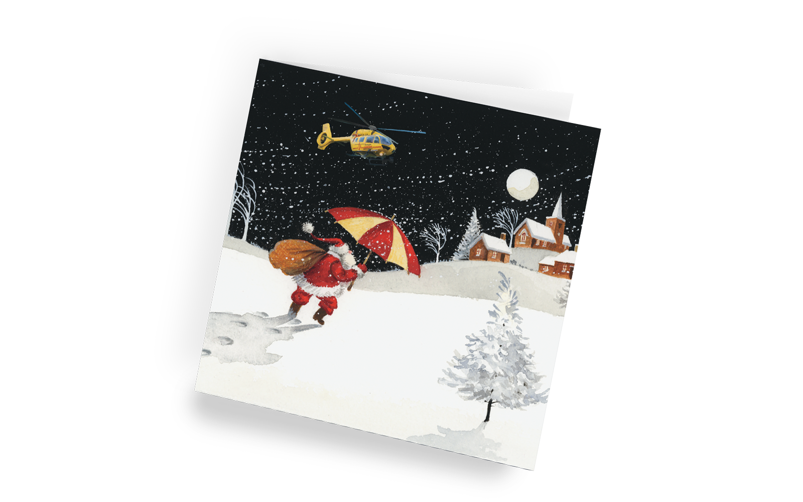Christmas card - Christmas Eve- right
