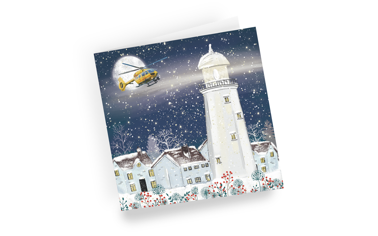 Christmas card - Guiding Light - left