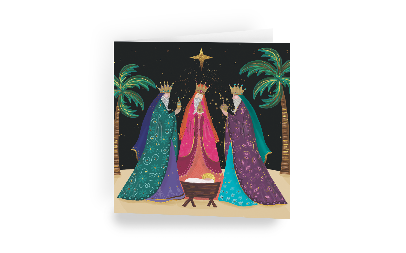 Christmas card - The Three Kings