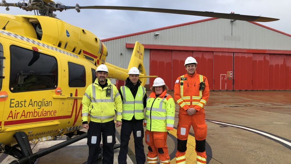 EAAA team on site