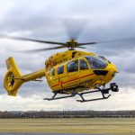 G-HemC Helicopter flying