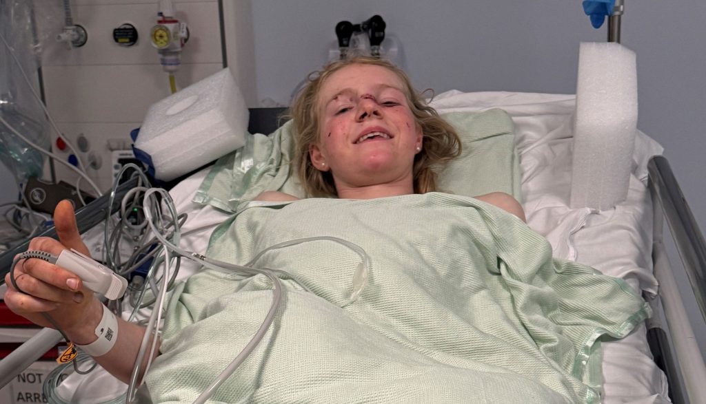 Ada in hospital
