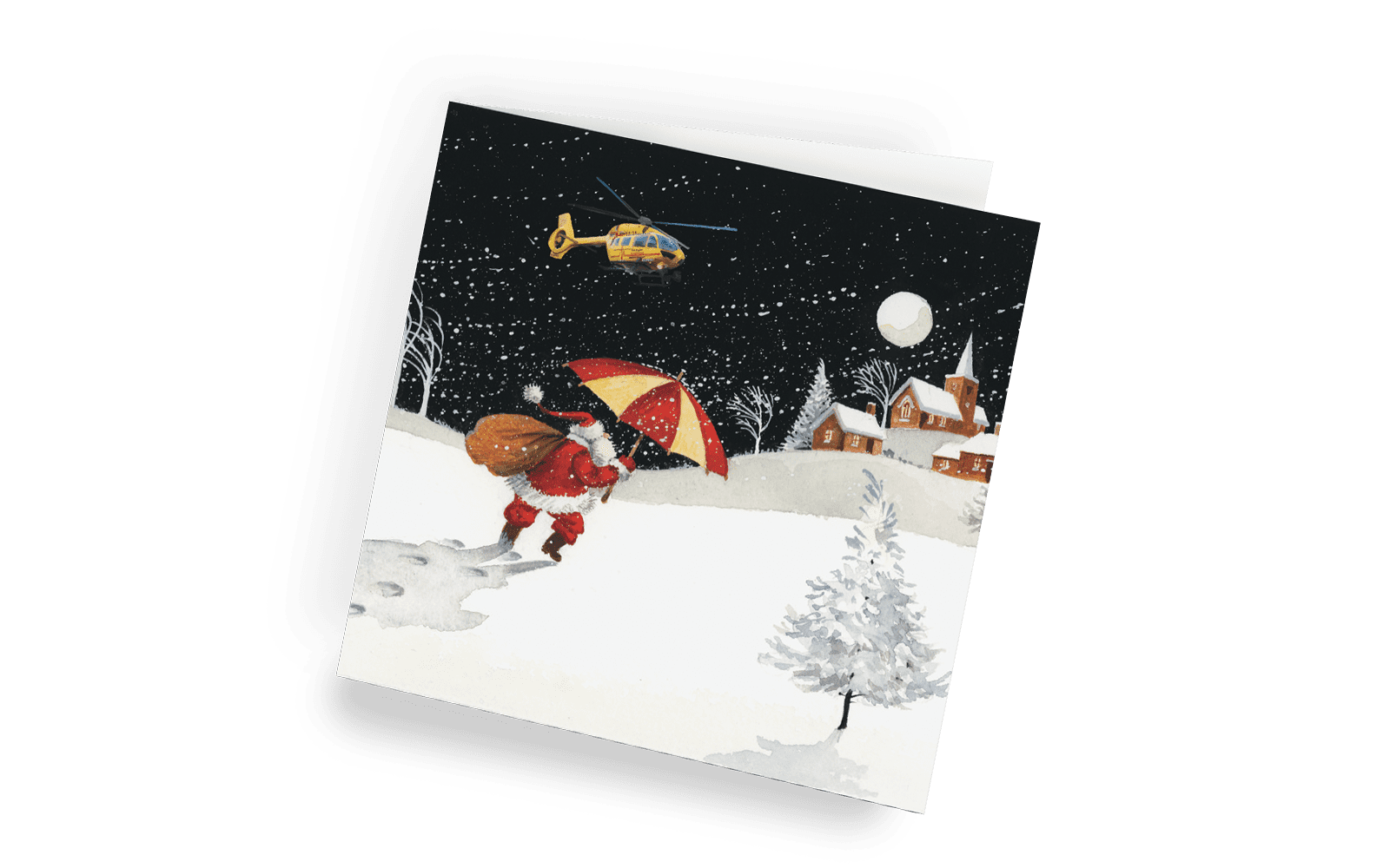 Christmas card - Christmas Eve- right