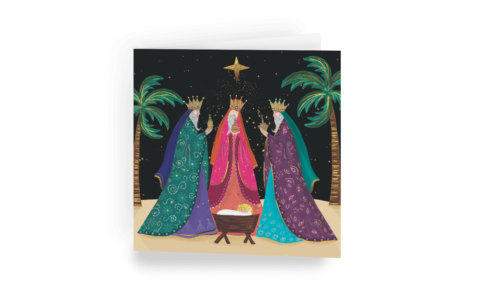 Christmas card - The Three Kings