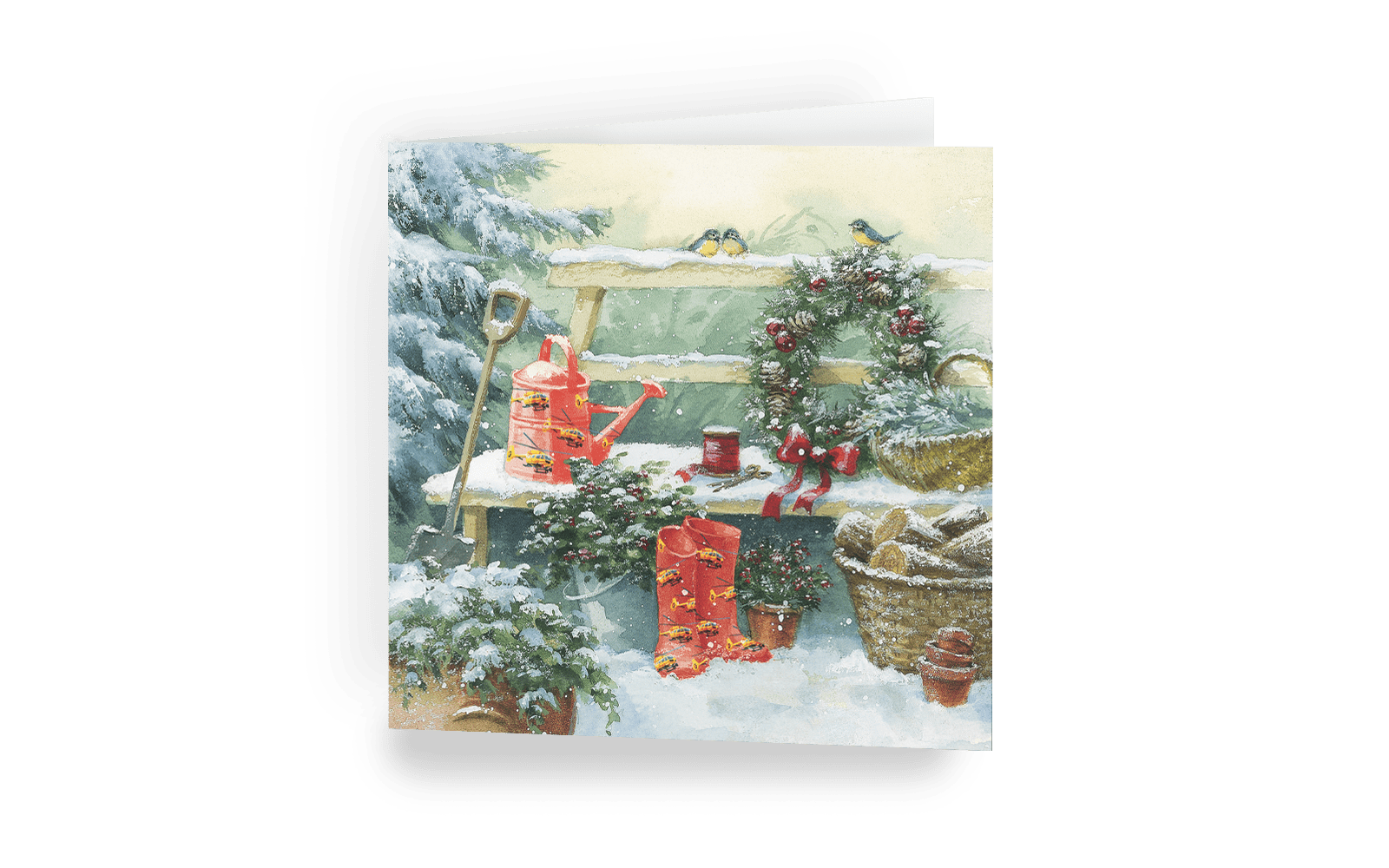 Christmas card - Winter Garden