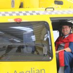 Steve in Helicopter