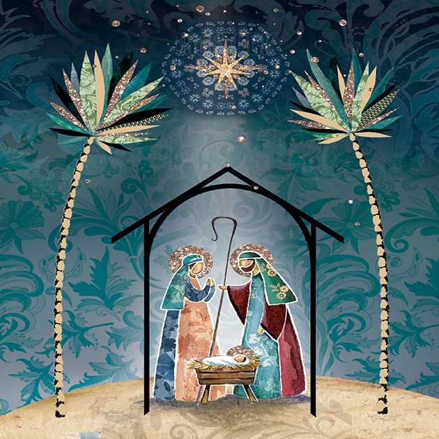 ‘Nativity Scenes’ Christmas cards