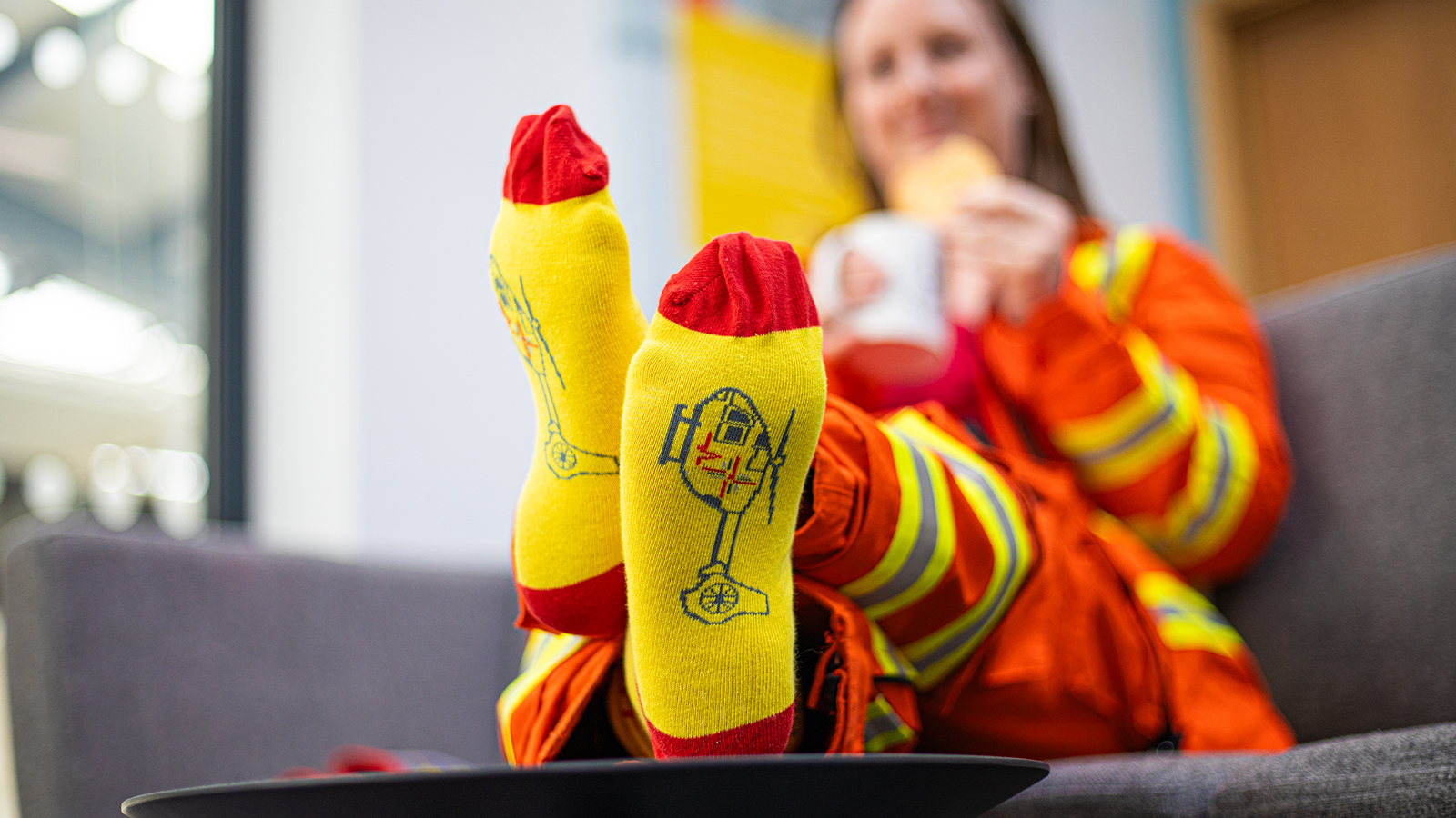 These Socks Save Lives - Yellow