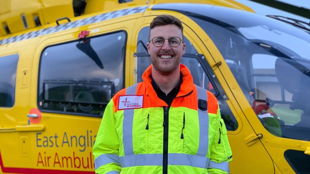 EAAA’s Liam Sagi wins Critical Care Practitioner of the Year at prestigious national Air Ambulance awards