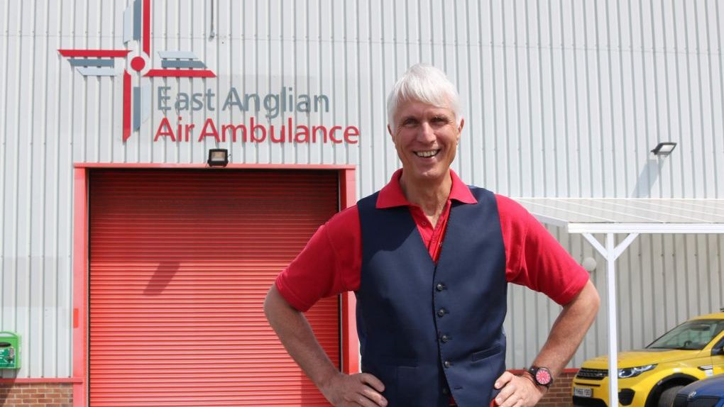 Patrick Peal CEO of East Anglian Air Ambulance announces retirement 