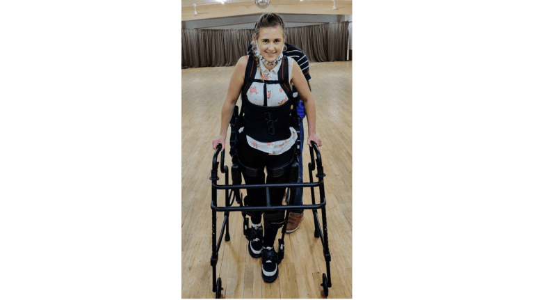 Laura Bocking recovering after her incident.