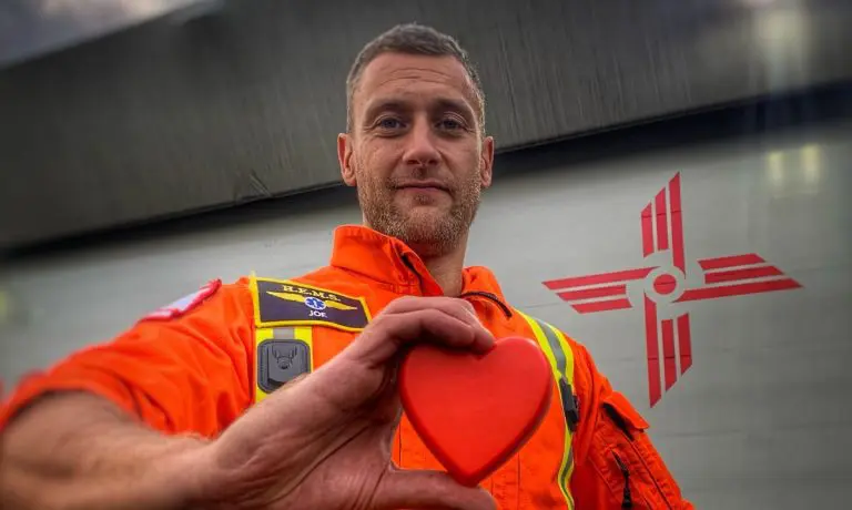 Critical Care Paramedic Joe Dowsing