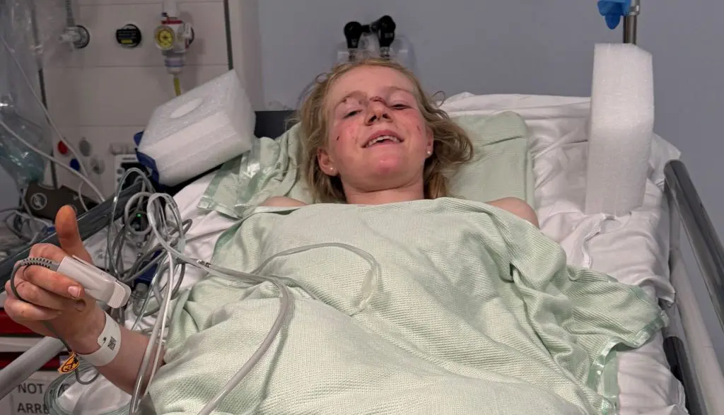Ada in hospital