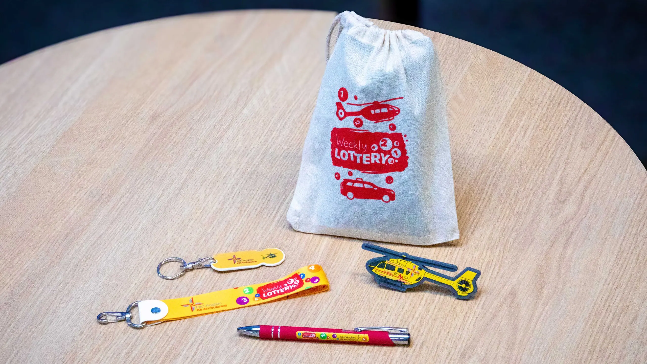 Refer a Friend Lottery Goody Bag