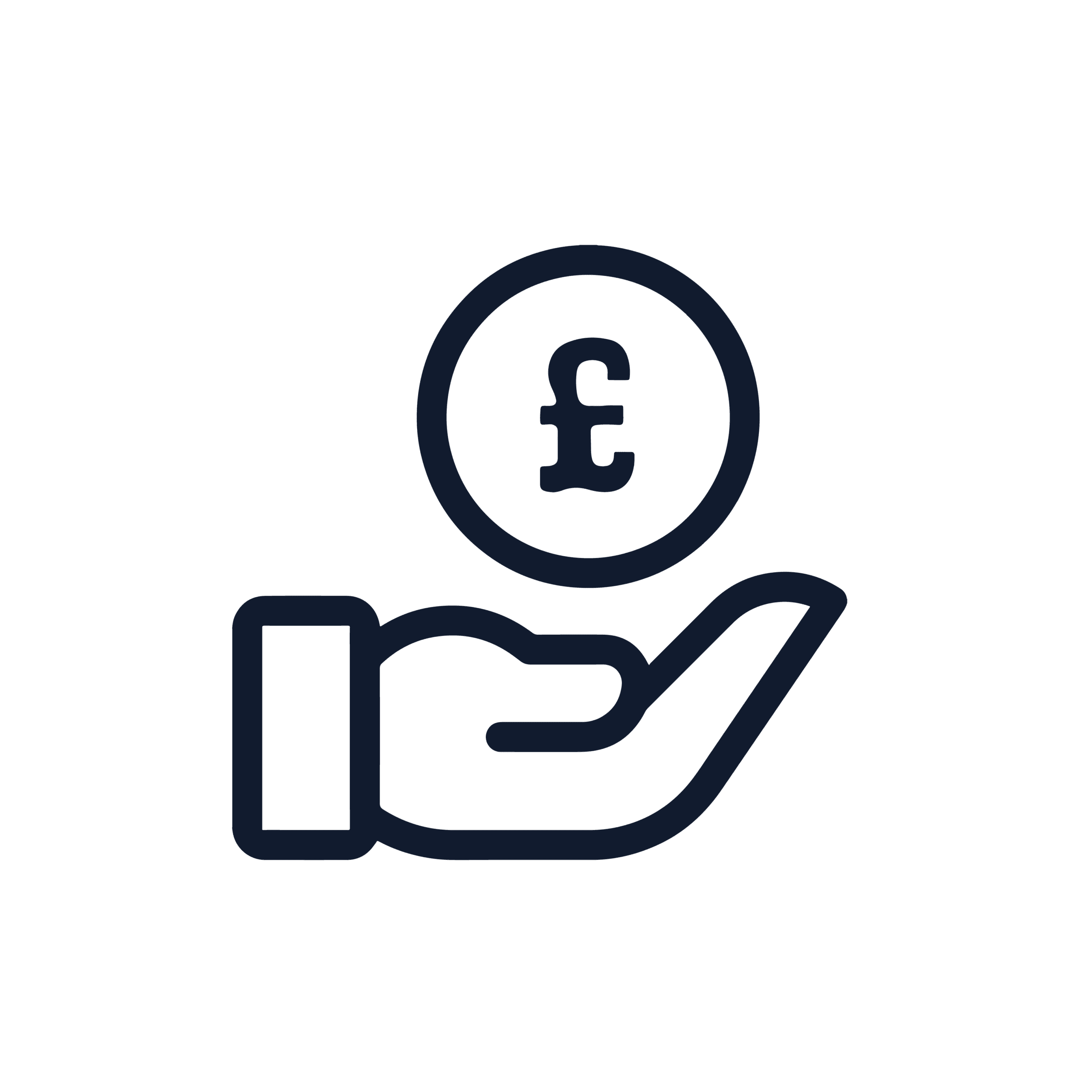 Fundraising target icon