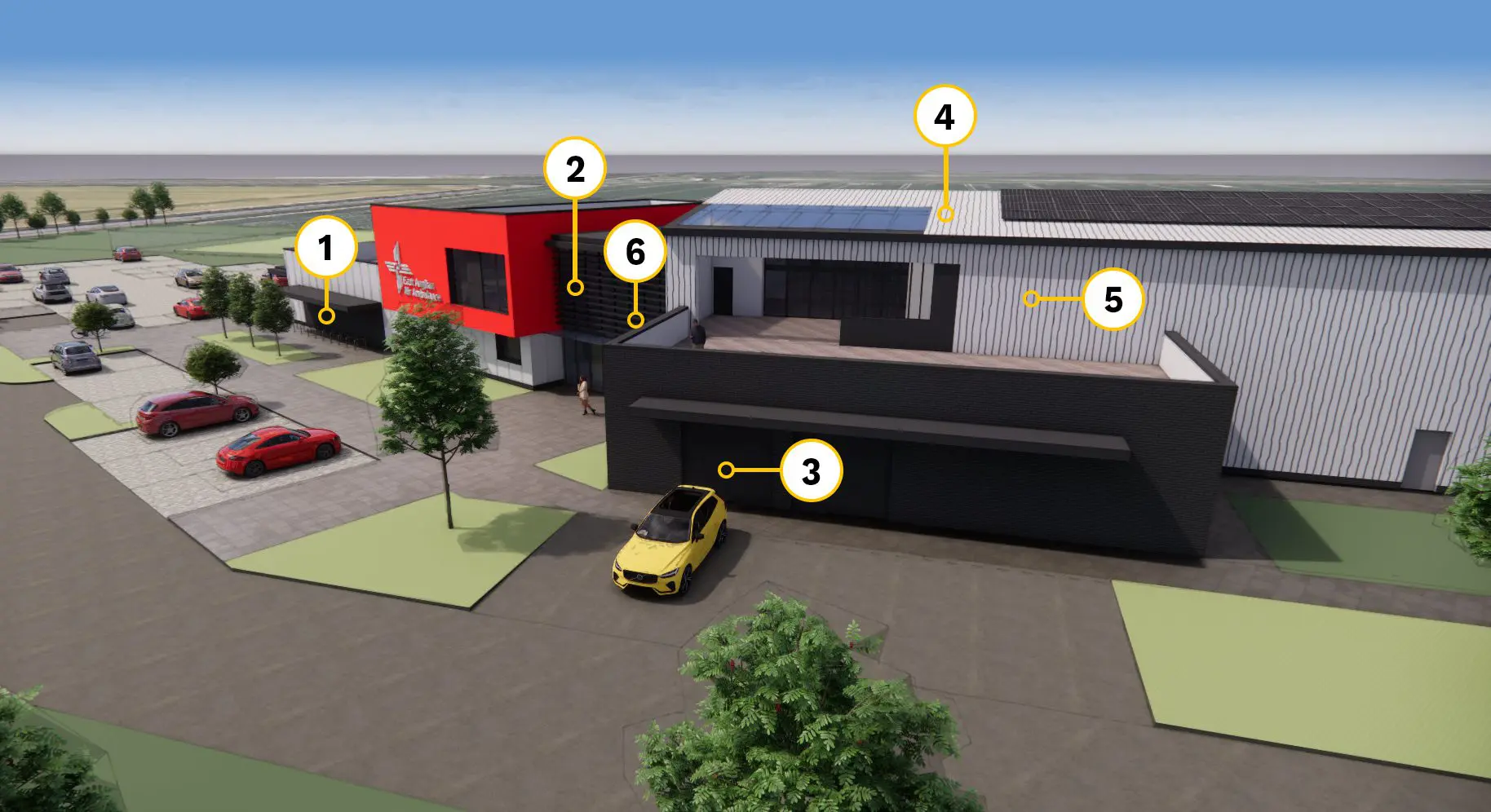 New Cambridge Base - artists impression.