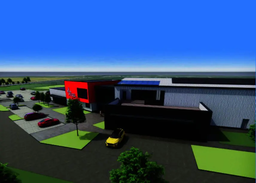 Architects drawing of our our new Cambridge air base