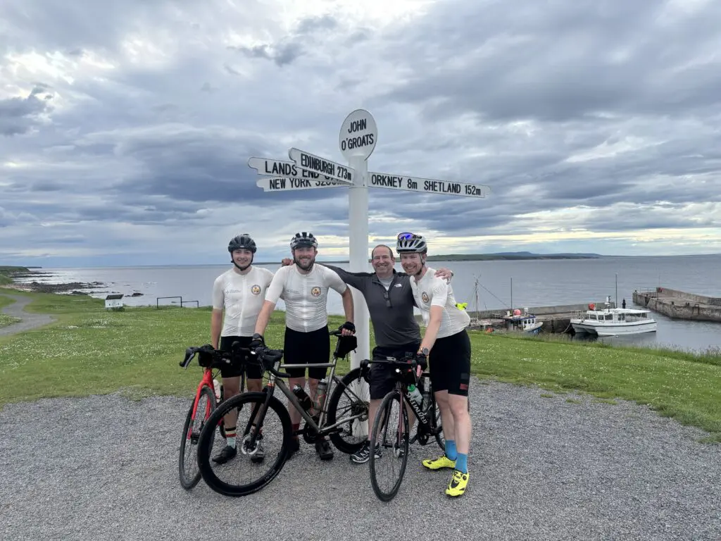 Land’s End to John O’Groats: Three friends, three bikes, one mission