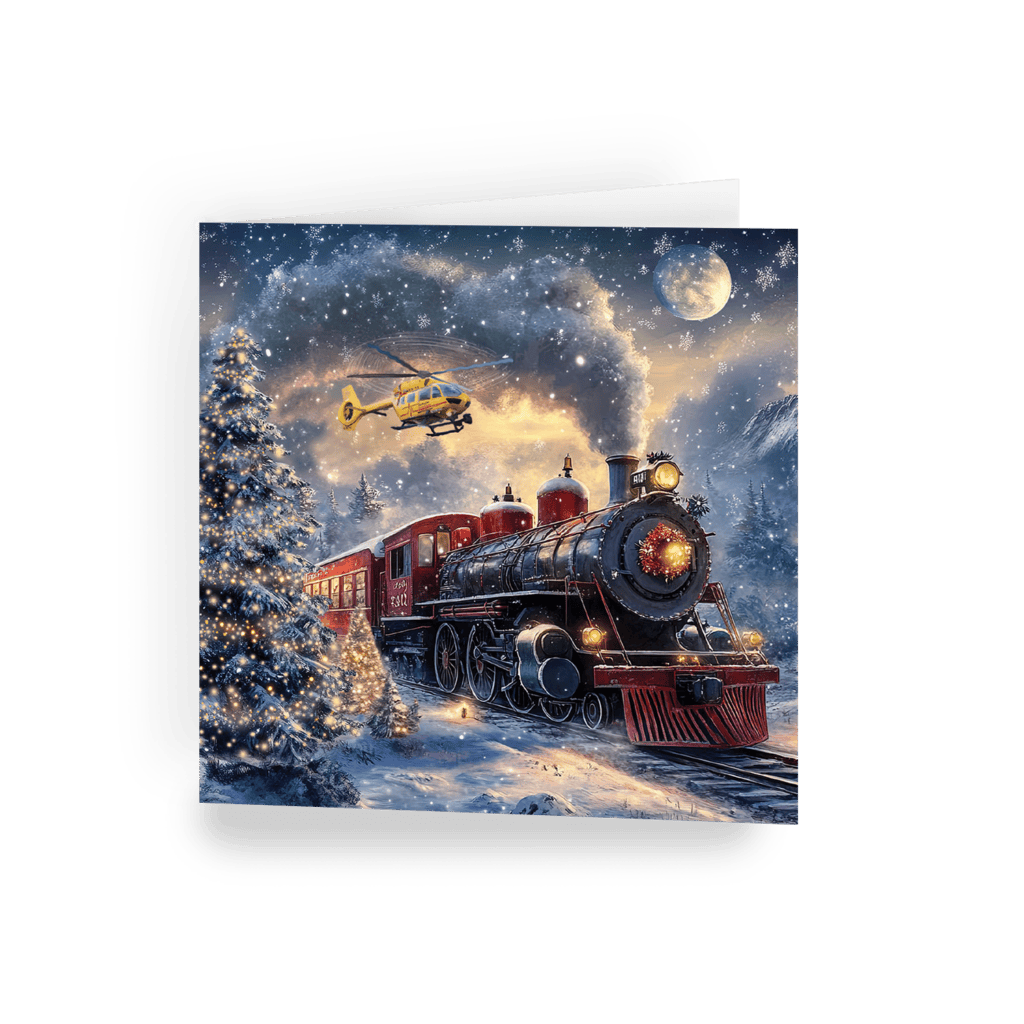 Christmas express greeting card