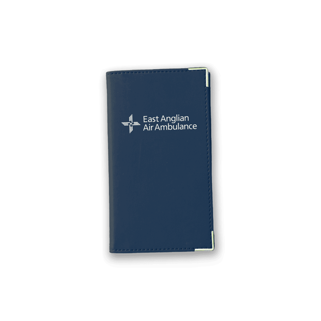 East Anglian Air Ambulance wallet diary
