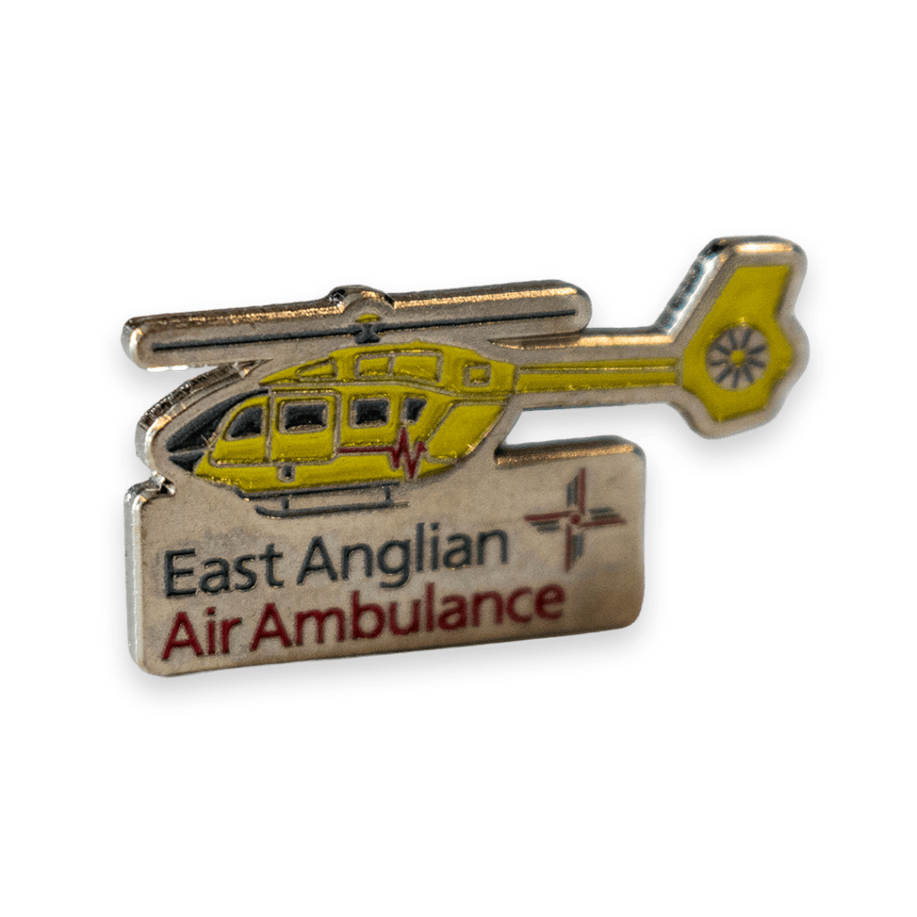 East Anglian Air Ambulance pin badge