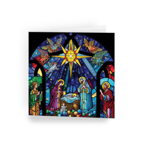 East Anglian Air Ambulance Holy Window Christmas card