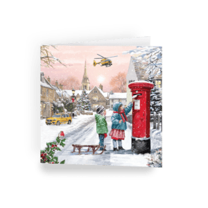 East Anglian Air Ambulance Letter to Santa Christmas card
