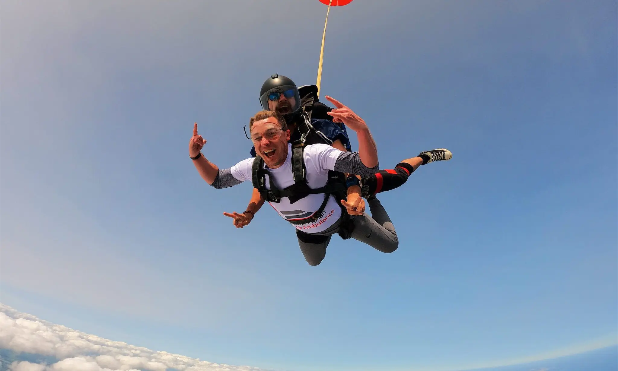 Jack parkin sky diving