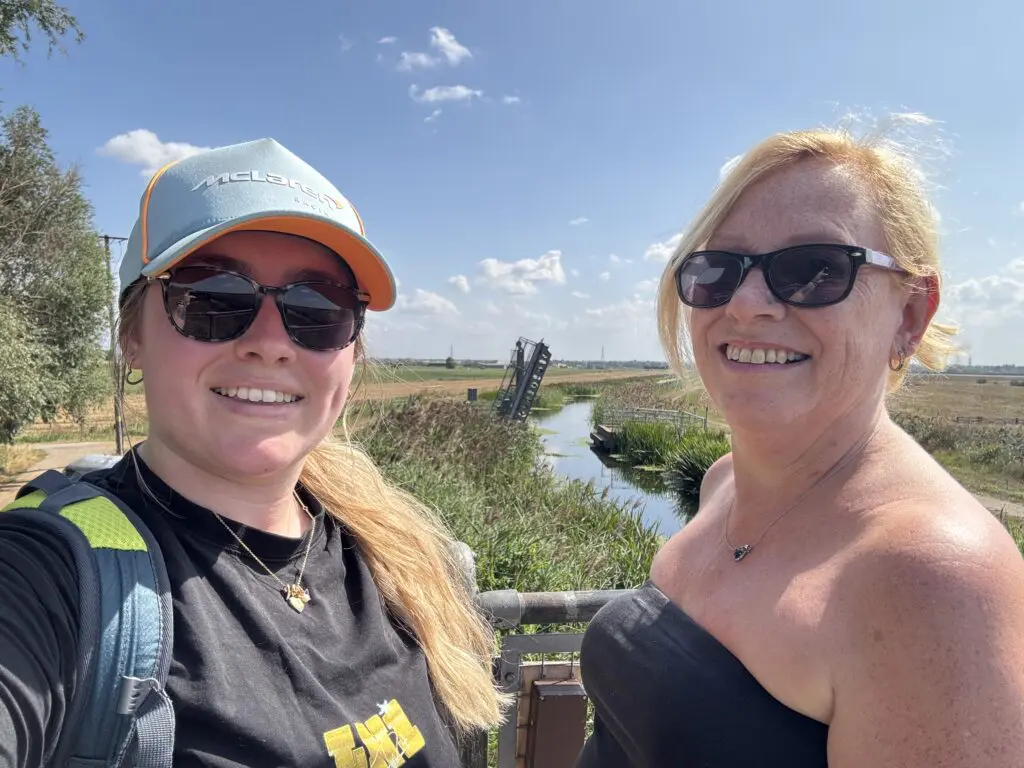 Georgina and her mum