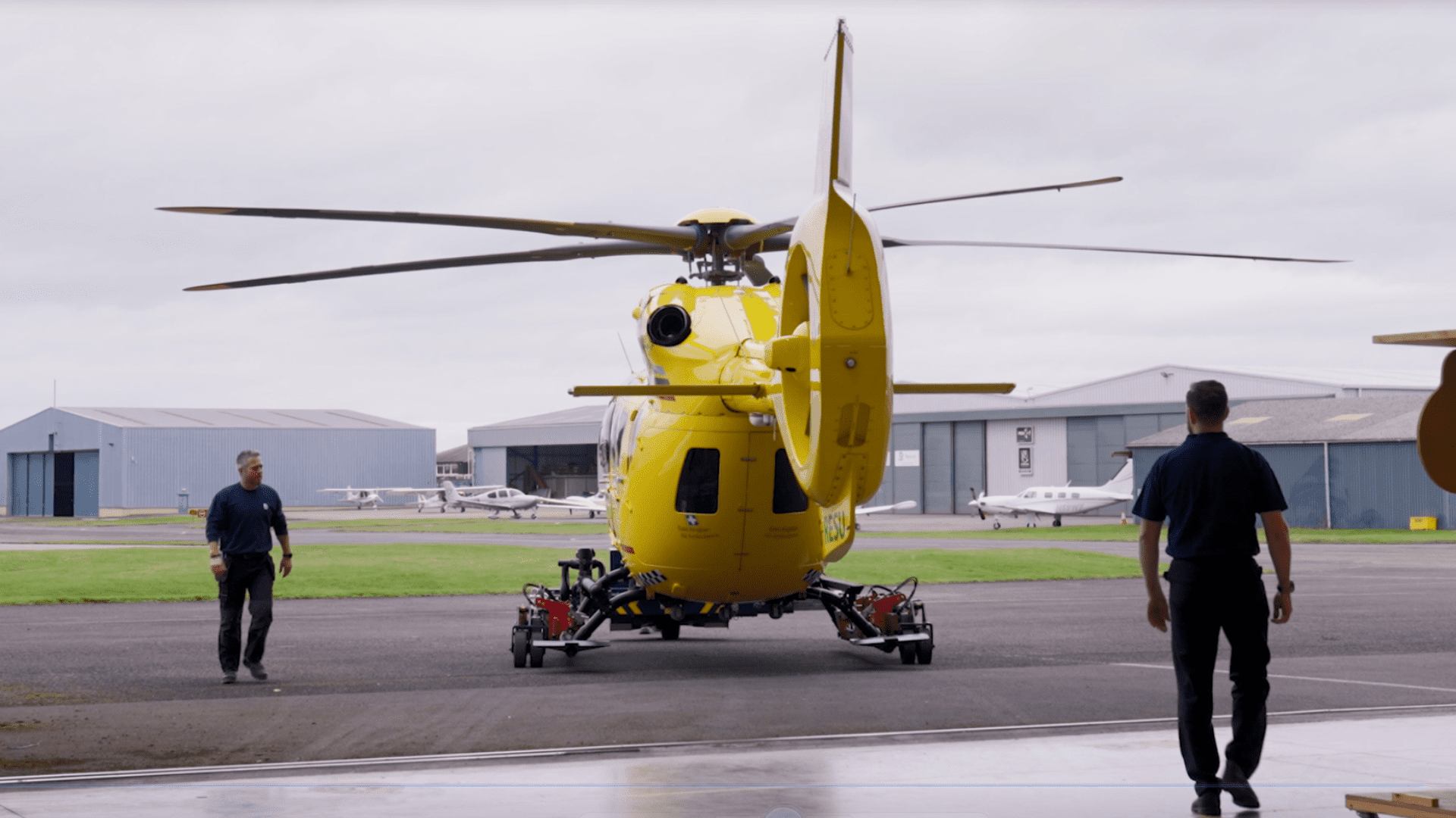 Anglia One helicopter