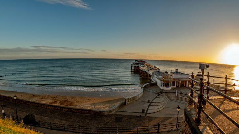 Norfolk coast at sunrise