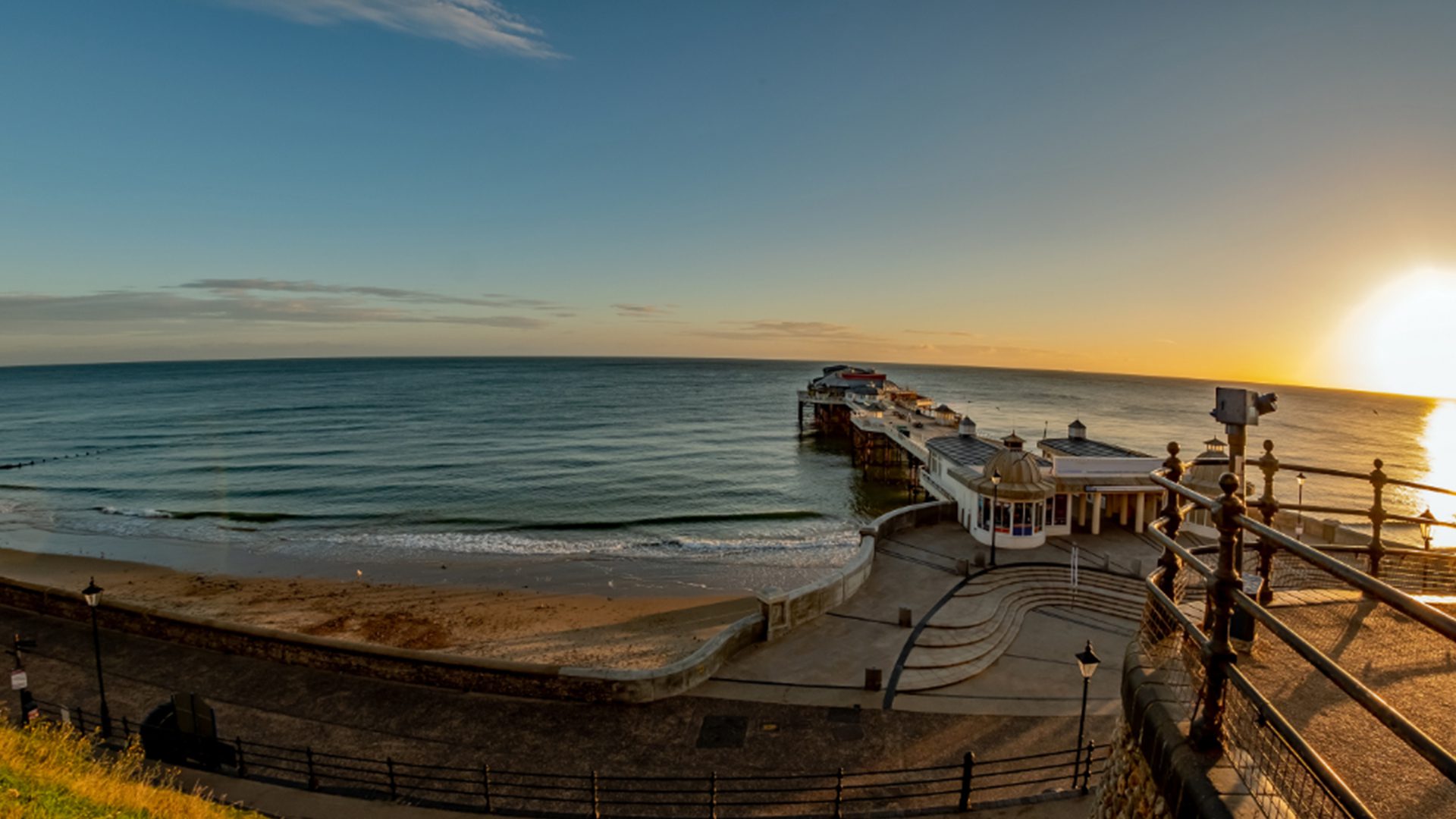 Norfolk coast at sunrise