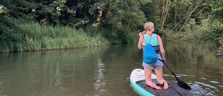 Paddleboarding for Together We Splash