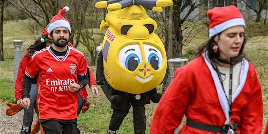 Granta Park Fun Run helibobs