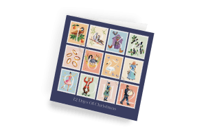 Christmas card - 12 Days of Christmas- right