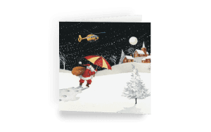 Christmas card - Christmas Eve