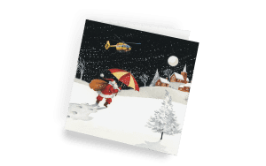 Christmas card - Christmas Eve- right