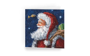 Christmas card - Father Christmas