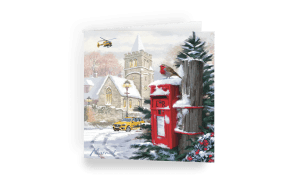 Christmas card - Snowy Village