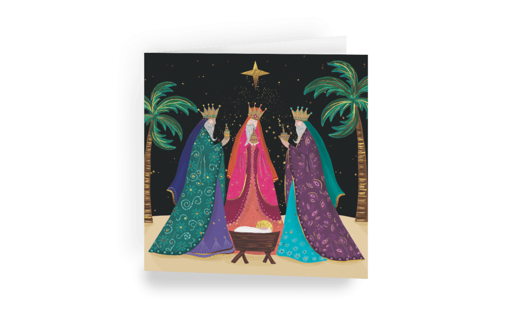 Christmas card - The Three Kings