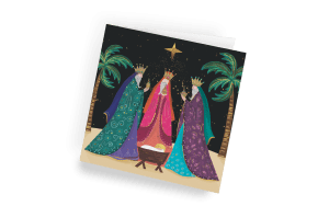 Christmas card - The Three Kings- right