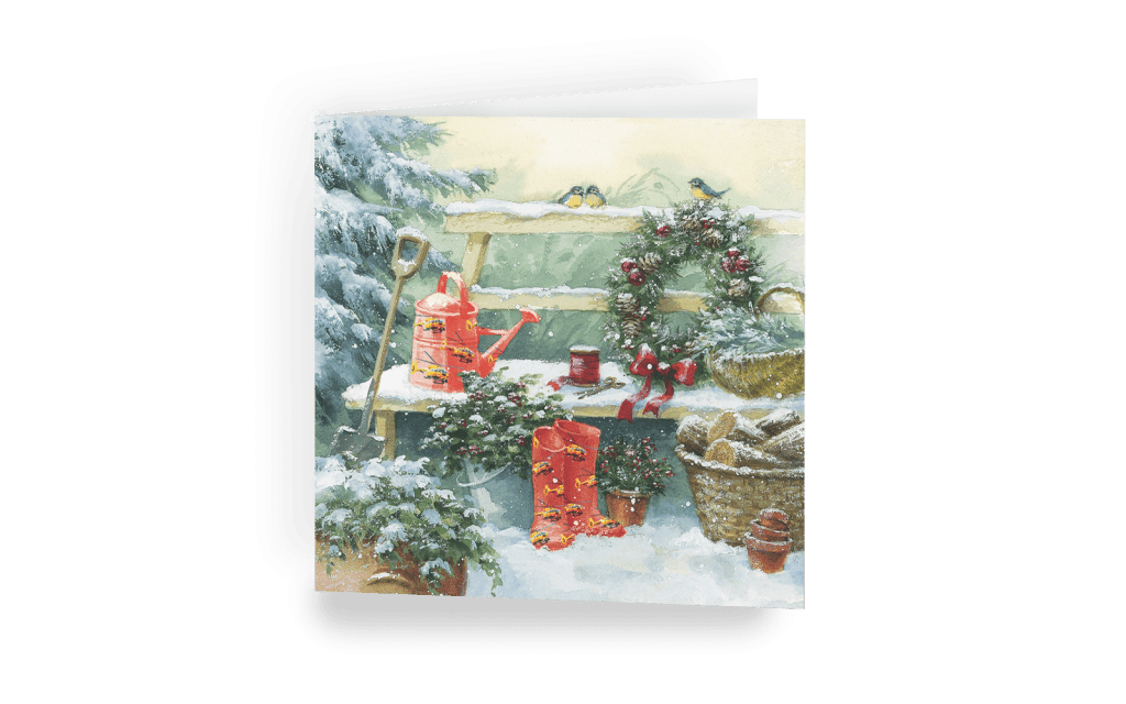 Christmas card - Winter Garden