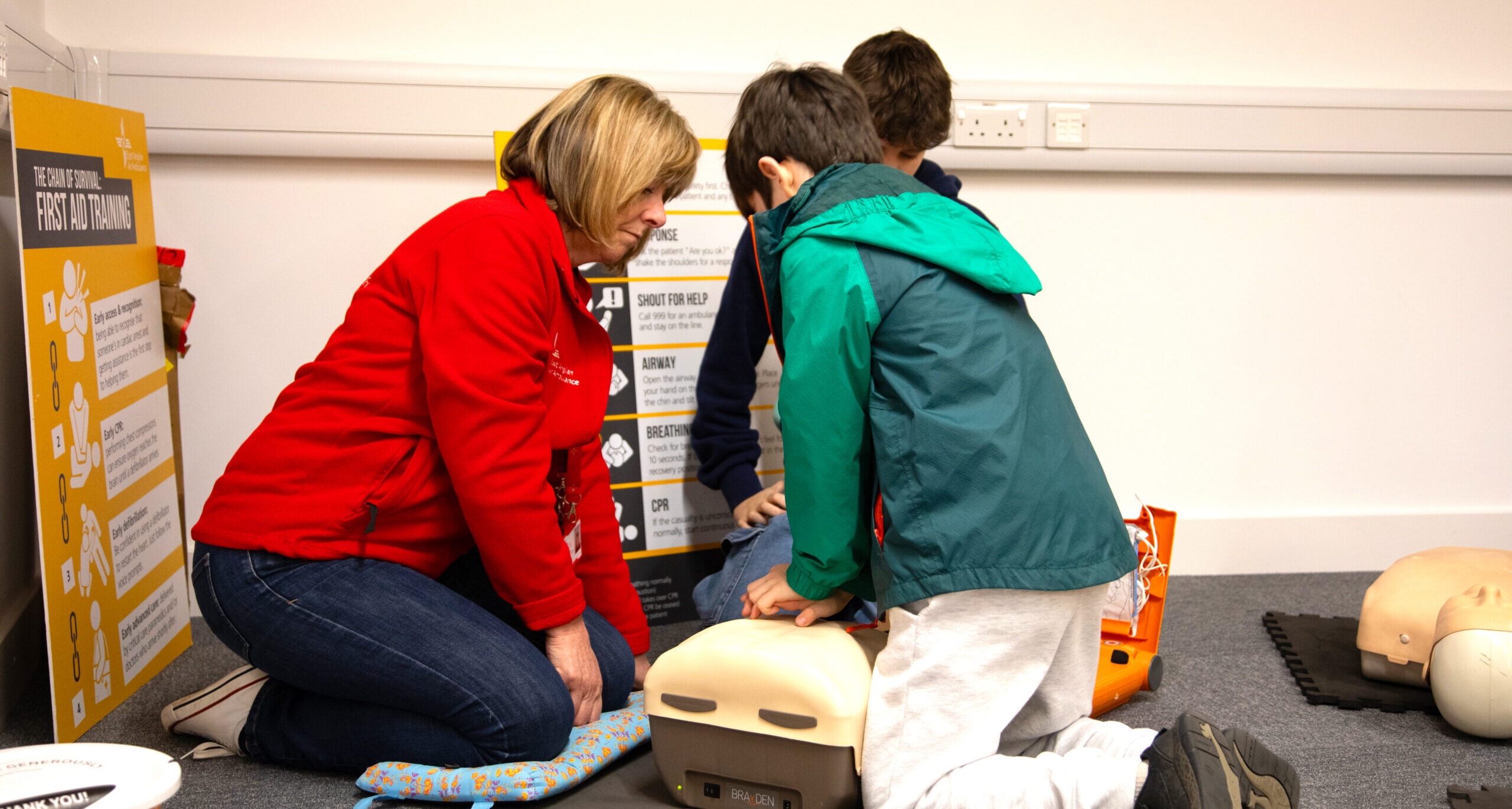 CPR at base open day