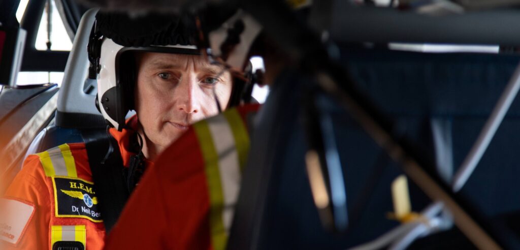 I never planned to be an air ambulance doctor…