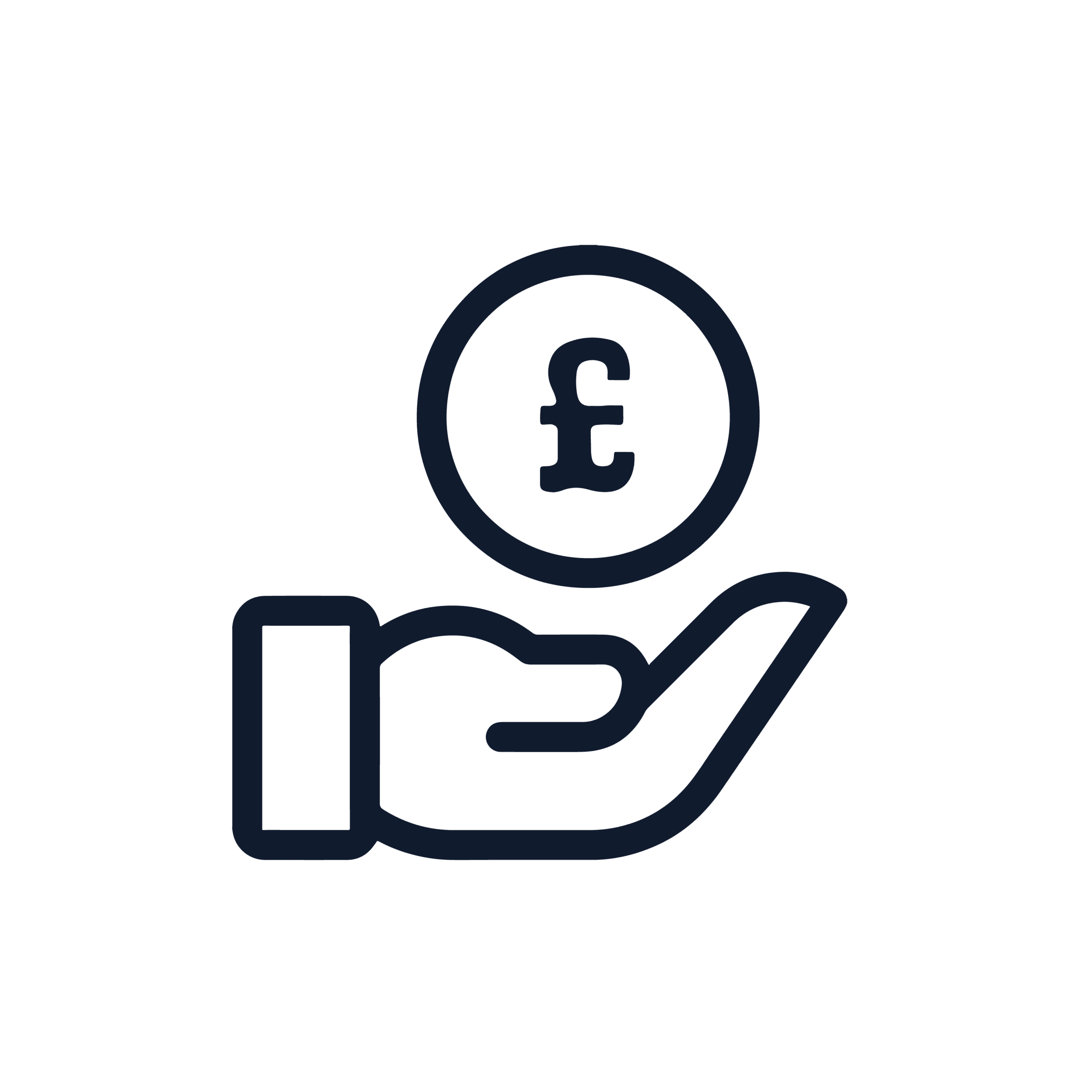 Fundraising target icon