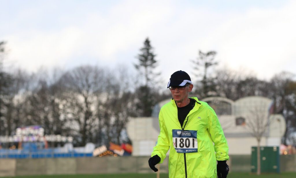 The half-marathon hero who beats the odds