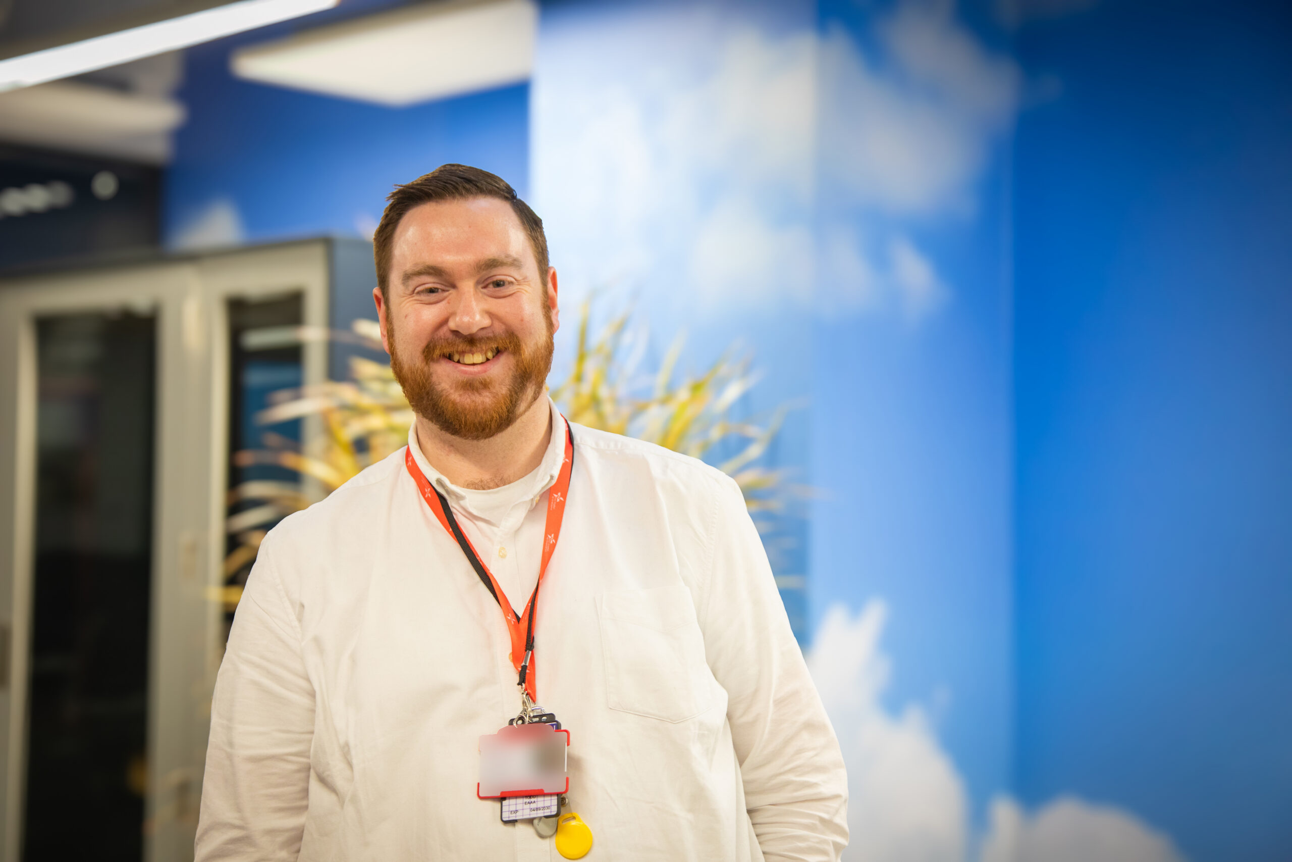 Alex Todd headshot with blur