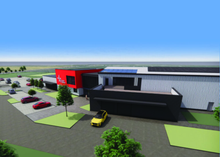 Architects drawing of our our new Cambridge air base